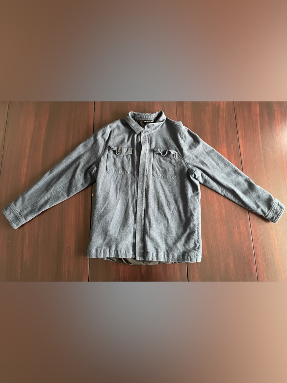 Men’s XL Blue Heavy mix Shirt/Lightweight Jacket